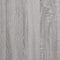 vidaXL - Boekenrek - 81x36x115 - cm - bewerkt - hout - en - staal - grijs - sonoma
