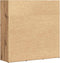 vidaXL - Boekenrek - 90x28x90 - cm - bewerkt - hout - artisanaal - eikenkleurig