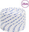 vidaXL - Boot - touw - 16 - mm - 25 - m - polypropyleen - wit