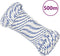vidaXL - Boot - touw - 3 - mm - 500 - m - polypropyleen - wit