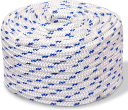 vidaXL - Boot - touw - 6 - mm - 500 - m - polypropyleen - wit