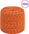 vidaXL - Boottouw - 10 - mm - 25 - m - polypropyleen - oranje