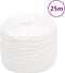 vidaXL - Boottouw - 10 - mm - 25 - m - polypropyleen - volwit