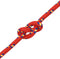 vidaXL - Boottouw - 12 - mm - 100 - m - polypropyleen - rood