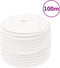 vidaXL - Boottouw - 12 - mm - 100 - m - polypropyleen - volwit