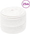 vidaXL - Boottouw - 12 - mm - 25 - m - polypropyleen - volwit