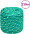 vidaXL - Boottouw - 16 - mm - 250 - m - polypropyleen - groen
