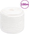vidaXL - Boottouw - 18 - mm - 100 - m - polypropyleen - volwit