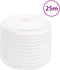 vidaXL - Boottouw - 18 - mm - 25 - m - polypropyleen - volwit
