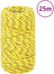 vidaXL - Boottouw - 2 - mm - 25 - m - polypropyleen - geel