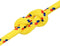 vidaXL - Boottouw - 6 - mm - 250 - m - polypropyleen - geel
