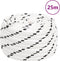 vidaXL - Boottouw - gevlochten - 16 - mmx25 - m - polyester - wit