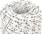 vidaXL - Boottouw - gevlochten - 2 - mmx100 - m - polyester - wit