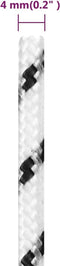 vidaXL - Boottouw - gevlochten - 4 - mmx100 - m - polyester - wit4