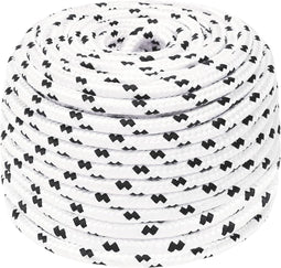 vidaXL - Boottouw - gevlochten - 6 - mmx100 - m - polyester - wit4