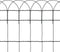 vidaXL-Borderafscheiding-10x0,4-m-gepoedercoat-ijzer