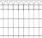 vidaXL-Borderafscheiding-10x0,65-m-gepoedercoat-ijzer