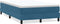 vidaXL - Boxspring - zonder - matras - fluweel - donkerblauw - 120x210 - cm