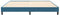 vidaXL - Boxspring - zonder - matras - fluweel - donkerblauw - 200x220 - cm