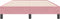 vidaXL - Boxspring - zonder - matras - fluweel - roze - 120x220 - cm