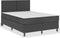 vidaXL - Boxspringframe - stof - grijs - 160x200 - cm