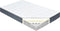 vidaXL - Boxspringmatras - 190x140x20 - cm - stof