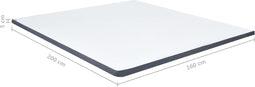 vidaXL - Boxspringtopmatras - 200x160x5 - cm