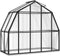 vidaXL - Broeikas - met - basisframe - 3,3 - m² - aluminium - antracietkleurig