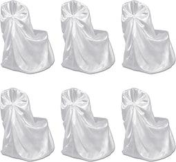 vidaXL - Bruiloft - Stoelhoes - Wit - (6 - stuks)