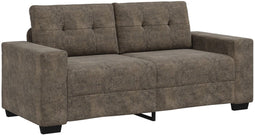 vidaXL - Bruin - Kunstleer - Groot - Duurzaam - Bank - Rechthoekig - Modern