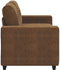 vidaXL - Bruin - Stof, - Hout - Medium - Duurzaam - Loveset - Sofa - Rechthoekig