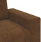 vidaXL - Bruin - Stof, - Hout - Medium - Duurzaam - Loveset - Sofa - Rechthoekig