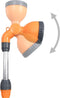vidaXL Buitendouche met statief 221 cm aluminium