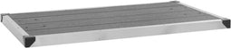 vidaXL - Buitendouchebak - 110x62 - cm - HKC - roestvrij - staal - grijs