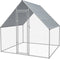 vidaXL - Buitenhok - voor - kippen - 2x2x1,92 - m - gegalvaniseerd - staal