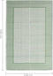 vidaXL - Buitenkleed - 120x180 - cm - polypropeen - groen