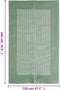vidaXL - Buitenkleed - 120x180 - cm - polypropeen - groen