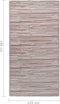 vidaXL - Buitenkleed - 120x180 - cm - PP - bruin