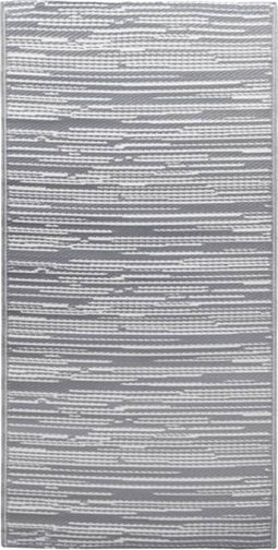 vidaXL - Buitenkleed - 120x180 - cm - PP - grijs