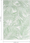 vidaXL - Buitenkleed - 140x200 - cm - polypropeen - groen