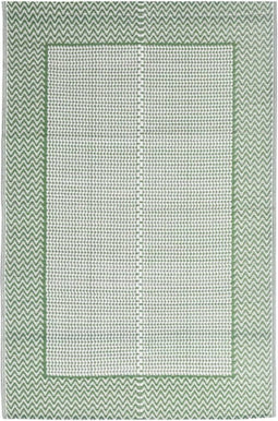 vidaXL - Buitenkleed - 160x230 - cm - polypropeen - groen