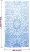 vidaXL - Buitenkleed - 160x230 - cm - PP - babyblauw