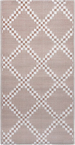 vidaXL - Buitenkleed - 160x230 - cm - PP - bruin