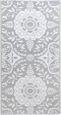 vidaXL - Buitenkleed - 160x230 - cm - PP - lichtgrijs