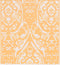 vidaXL - Buitenkleed - 160x230 - cm - PP - oranje - en - wit