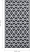 vidaXL - Buitenkleed - 160x230 - cm - PP - zwart