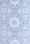 vidaXL - Buitenkleed - 190x290 - cm - PP - babyblauw