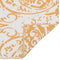 vidaXL - Buitenkleed - 190x290 - cm - PP - oranje - en - wit