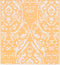 vidaXL - Buitenkleed - 190x290 - cm - PP - oranje - en - wit