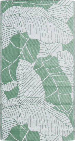 vidaXL - Buitenkleed - 80x150 - cm - polypropeen - groen